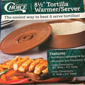 Choice 8 1/2" Tortilla Warmer/Server